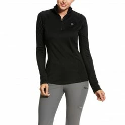 Best Pirce 🎁 Baselayers Ariat 👩 Women's Sunstopper 2.0 1/4 Zip Baselayer Long Sleeve ❤️ 85 Baselayers Ariat Women's Sunstopper 2.0 1/4 Zip Baselayer Long Sleeve