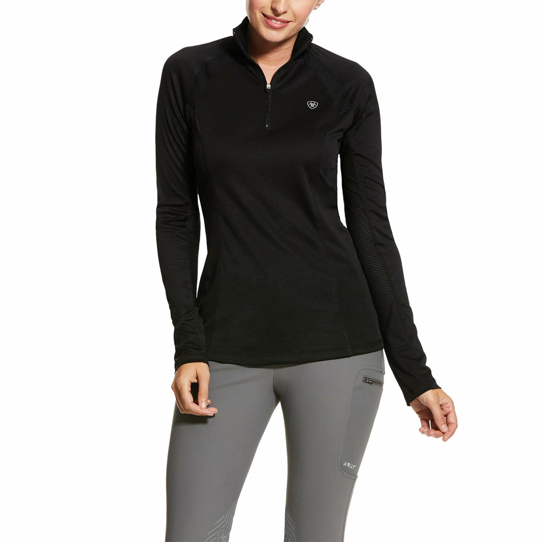 Best Pirce 🎁 Baselayers Ariat 👩 Women's Sunstopper 2.0 1/4 Zip Baselayer Long Sleeve ❤️ 43 Baselayers Ariat Women's Sunstopper 2.0 1/4 Zip Baselayer Long Sleeve