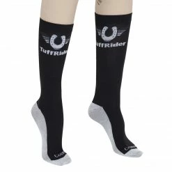 JPC Equestrian TuffRider Ladies CoolMax Knee Hi Boot Socks