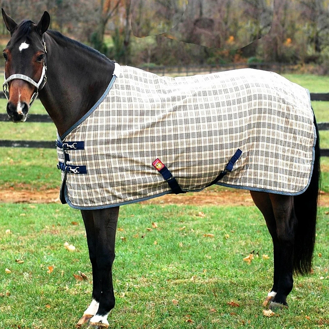 Promo ⭐ Jacks Mfg Deluxe 5/A Baker Stable Sheet Horse Blankets & Stable Sheets 🔥 3 Jacks Mfg Deluxe 5/A Baker Stable Sheet Horse Blankets & Stable Sheets