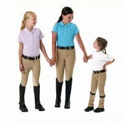 English Riding Supply Equistar Child's Pull On Knee Patch Jodhpurs
