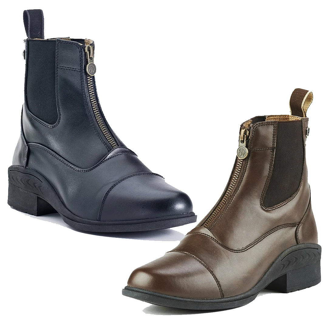 Outlet 🤩 English Riding Supply Ovation Quantum Ladies Zip Paddock Boot Riding 🥾 Boots & Half Chaps ⌛ 3 English Riding Supply Ovation Quantum Ladies Zip Paddock Boot Riding Boots & Half Chaps
