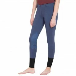 Wholesale 💯 JPC Equestrian TuffRider Ladies Starter Lowrise Pull On Knee Patch Breeches ✔️ 29 JPC Equestrian TuffRider Ladies Starter Lowrise Pull On Knee Patch Breeches