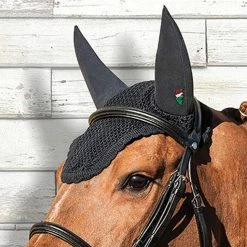 New 🤩 Horse Training Equipment Equiline Soundless Ear Net 💯 19 Horse Training Equipment Equiline Soundless Ear Net