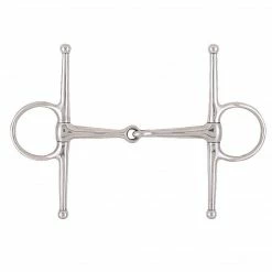 Weatherbeeta Korsteel Stainless Steel Full Cheek Snaffle Bit