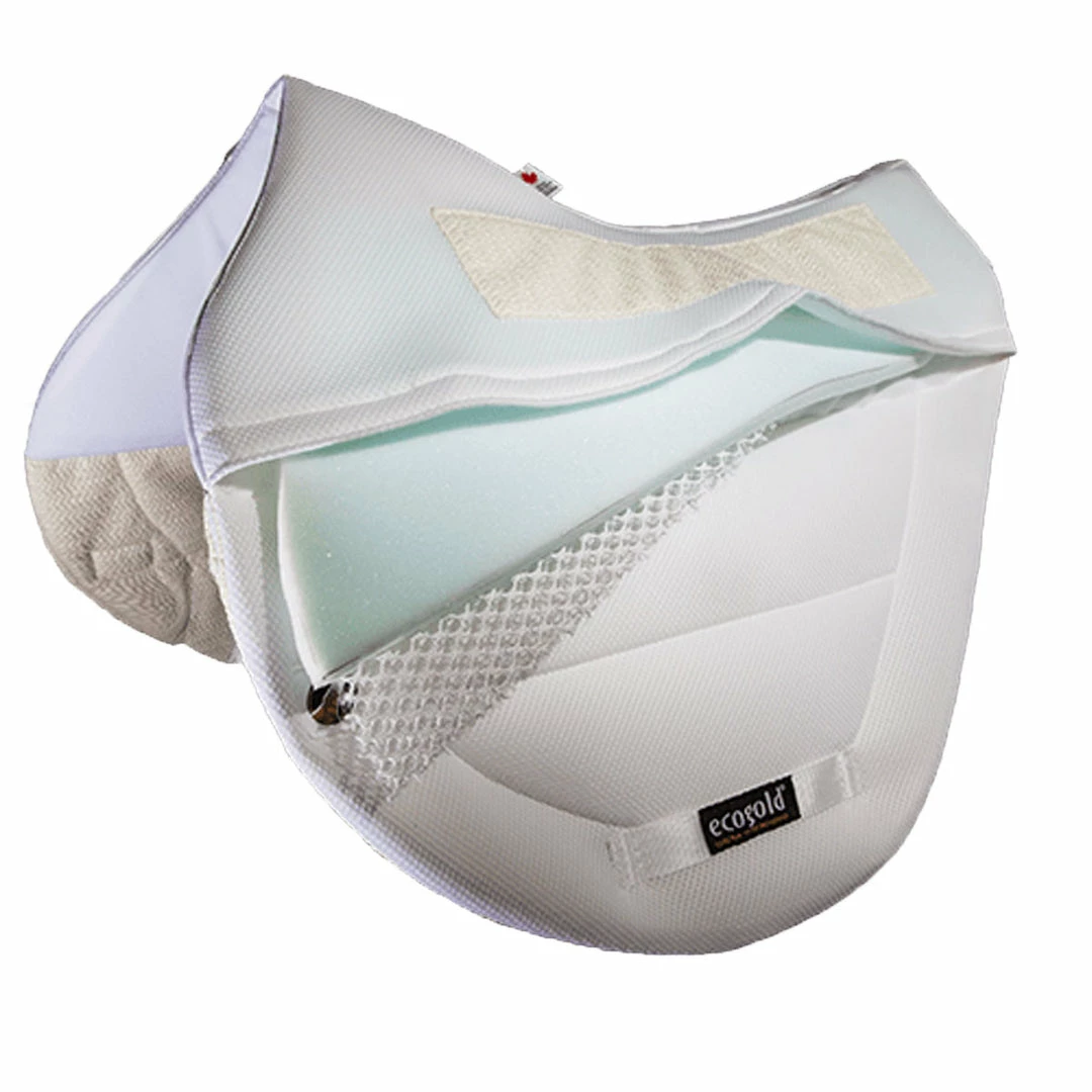Best reviews of ✔️ Saddle Pads & Fittings EcoGold Coolfit Cross Country Saddle Pad ⌛ 4 Saddle Pads & Fittings EcoGold Coolfit Cross Country Saddle Pad
