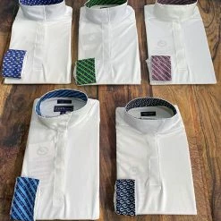 Outlet 😉 Essex Classics Ladies "Spurs" Talent Yarn Straight Collar Long Sleeve Show 👚 Shirt Show 👚 Shirts 🤩 18 Essex Classics Ladies