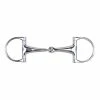 Weatherbeeta Horse Bits Korsteel Stainless Steel Featherweight Dee Ring Snaffle Bit