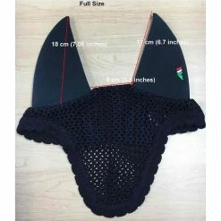 New 🤩 Horse Training Equipment Equiline Soundless Ear Net 💯 17 Horse Training Equipment Equiline Soundless Ear Net