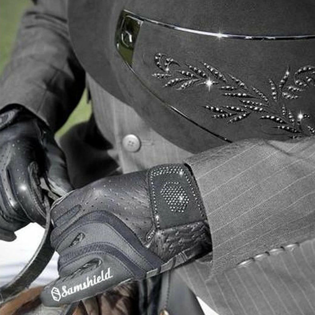 Best Pirce ๐ Samshield V Skin Swarovski Gloves Equestrian Accessories ๐ 10 Samshield V Skin Swarovski Gloves Equestrian Accessories