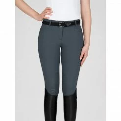 Discount 👍 Equiline 👩 Women's Ash Riding Breeches With X-Grip Knee Patch 👏 45 Equiline Women's Ash Riding Breeches With X-Grip Knee Patch