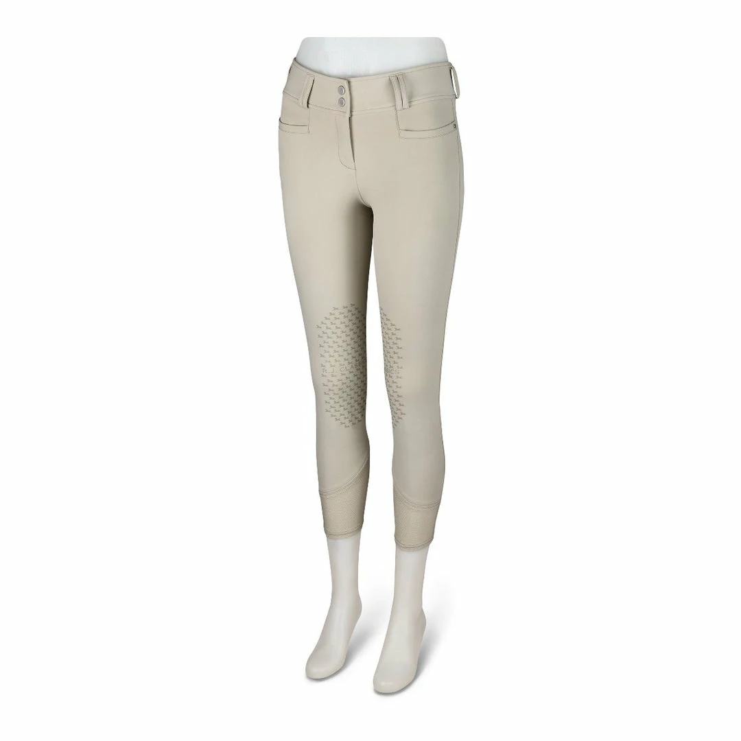 New ❤️ R.J. Classics Equestrian Apparel RJ Classics Harper Ladies' Natural Rise Silicone Knee Patch Breech Breeches 😀 10 R.J. Classics Equestrian Apparel RJ Classics Harper Ladies' Natural Rise Silicone Knee Patch Breech Breeches