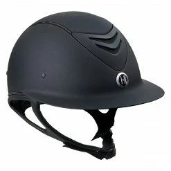 English Riding Supply Helmets One K Defender AVANCE Wide Brim Helmet - Black Matte