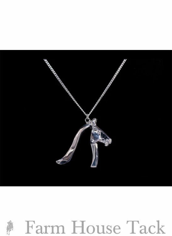 Wholesale 👏 Designs By Loriece Loriece Equestrian Angled Horse Head Necklace Jewelry ✔️ 4 Designs By Loriece Loriece Equestrian Angled Horse Head Necklace Jewelry
