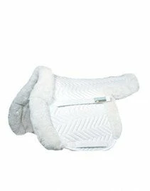 Fleeceworks Therawool Field Hunter With Reinforced Front Roll Saddle Pads & Fittings