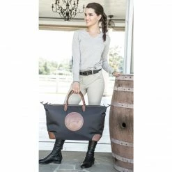 Tucker Tweed Equestrian Tryon Travel Overnight Bag Equestrian Bags & Luggage