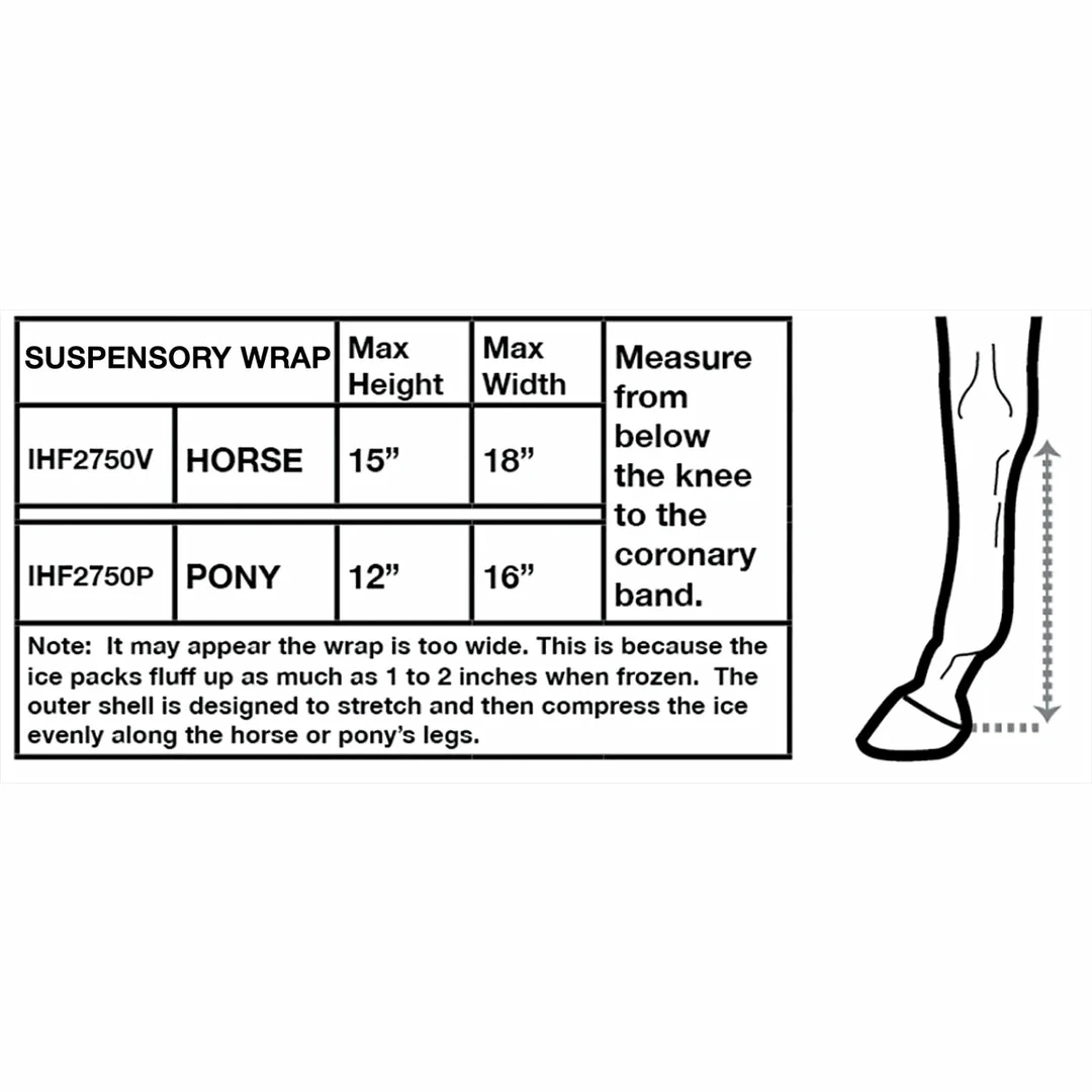 Outlet ⭐ Ice Horse Suspensory Wraps 😍 10 Ice Horse Suspensory Wraps