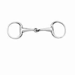 Weatherbeeta Horse Bits Korsteel Hollow Mouth Lightweight 23mm Eggbutt Snaffle Bit