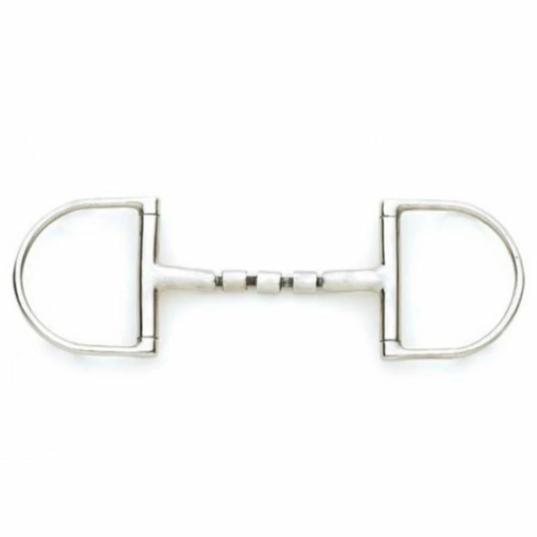 Hot Sale 👏 English Riding Supply Centaur Professional D 3 Barrel Mullen Mouth Bit Horse Bits ✨ 3 English Riding Supply Centaur Professional D 3 Barrel Mullen Mouth Bit Horse Bits