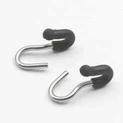 English Riding Supply Horse Bits Stainless Steel Rubber Covered Curb Hooks