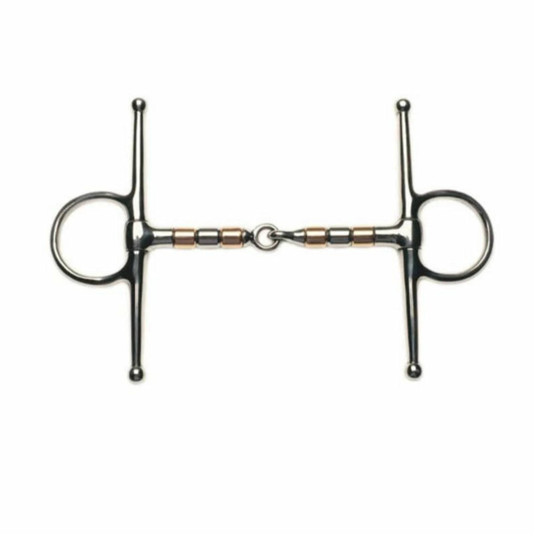 Top 10 👍 Weatherbeeta Horse Bits Korsteel Copper And Steel Roller Mouth Full Cheek Snaffle Bit 🤩 3 Weatherbeeta Horse Bits Korsteel Copper And Steel Roller Mouth Full Cheek Snaffle Bit