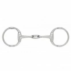 English Riding Supply Centaur Stainless Steel Cheltenham Gag Bit With Oval Mouth Horse Bits