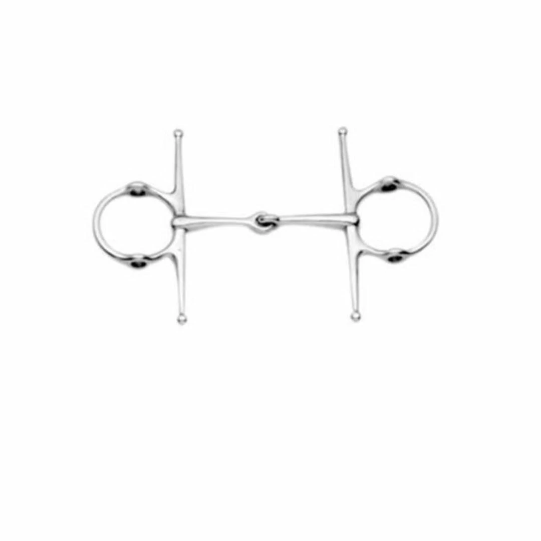 Hot Sale 🎉 Weatherbeeta Horse Bits Korsteel Stainless Steel Jointed Full Cheek Gag Bit 😀 3 Weatherbeeta Horse Bits Korsteel Stainless Steel Jointed Full Cheek Gag Bit