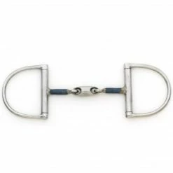 English Riding Supply Centaur Blue Steel Oval Peanut Mouth King Dee Bit Horse Bits