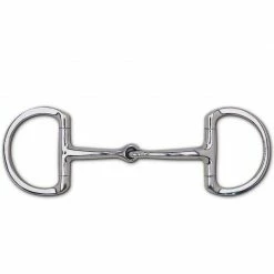 Toklat Originals Toklat Stainless Steel Thin Snaffle Dee - 3 1/4" Rings