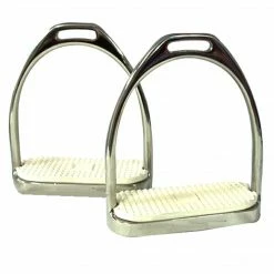 Intrepid Coronet Fillis Stirrup Irons With Pads Saddle Pads & Fittings