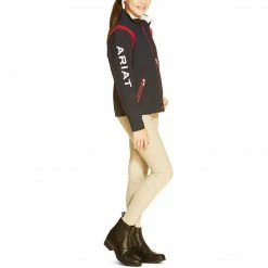 Best Sale 🥰 Ariat Youth New Team Softshell Jacket Equestrian Outerwear 🤩 10 Ariat Youth New Team Softshell Jacket Equestrian Outerwear