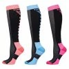 Wholesale ✔️ JPC Equestrian TuffRider Ladies Ventilated Knee Hi Neon 🧦 Socks - 3 Pack 🎁 1 JPC Equestrian TuffRider Ladies Ventilated Knee Hi Neon Socks - 3 Pack