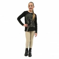 Deals 😉 Kerrits Kids Microcord Knee Patch Tight Breeches ✨ 12 Kerrits Kids Microcord Knee Patch Tight Breeches