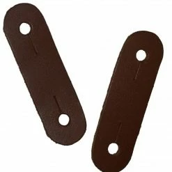 Intrepid Saddle Pads & Fittings Peacock Iron Replacement Leather Tabs