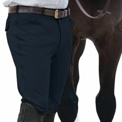 Brand new 😀 English Riding Supply Ovation EuroWeave Front Zip 4-Pocket Knee Patch Men's Breeches 🤩 13 English Riding Supply Ovation EuroWeave Front Zip 4-Pocket Knee Patch Men's Breeches
