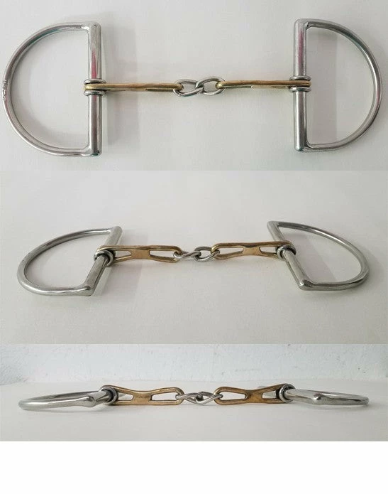 Outlet 🎁 FHT Custom Made Bits Horse Bits Custom Made Tear Drop Dee Ring Snaffle ⌛ 3 FHT Custom Made Bits Horse Bits Custom Made Tear Drop Dee Ring Snaffle