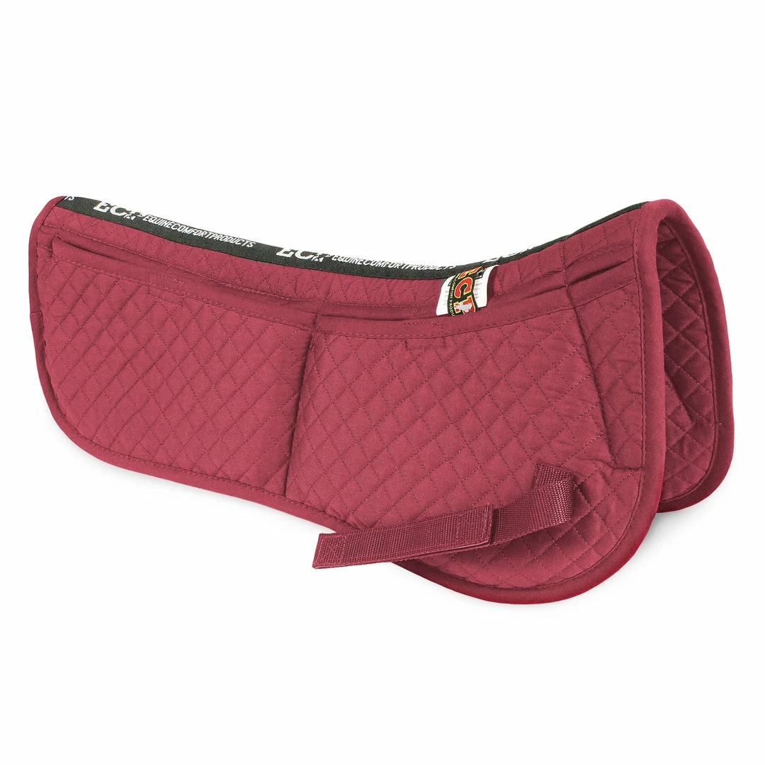 Outlet 🛒 Equine Comfort Products ECP Quilted Correction Half Pad Saddle Pads & Fittings 🤩 6 Equine Comfort Products ECP Quilted Correction Half Pad Saddle Pads & Fittings