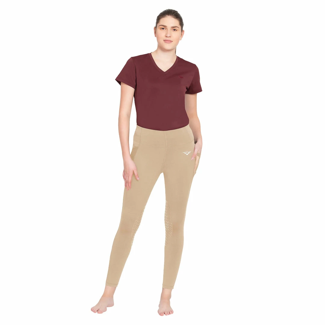 Cheapest 👏 JPC Equestrian TuffRider Ladies Minerva EquiCool Tights 🥰 7 JPC Equestrian TuffRider Ladies Minerva EquiCool Tights