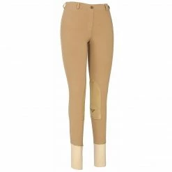 Wholesale 👏 JPC Equestrian TuffRider Ladies Cotton Lowrise Pull-On Knee Patch Breeches 😍 12 JPC Equestrian TuffRider Ladies Cotton Lowrise Pull-On Knee Patch Breeches