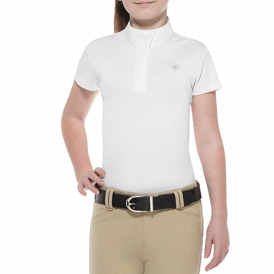 Promo ❤️ Show 👚 Shirts Ariat Girl's Aptos Show 👚 Shirt 😀 3 Show Shirts Ariat Girl's Aptos Show Shirt