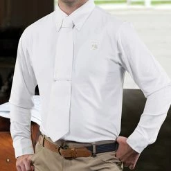 English Riding Supply Romfh Boys' Long Sleeve Competitor Show Shirt Show Jackets