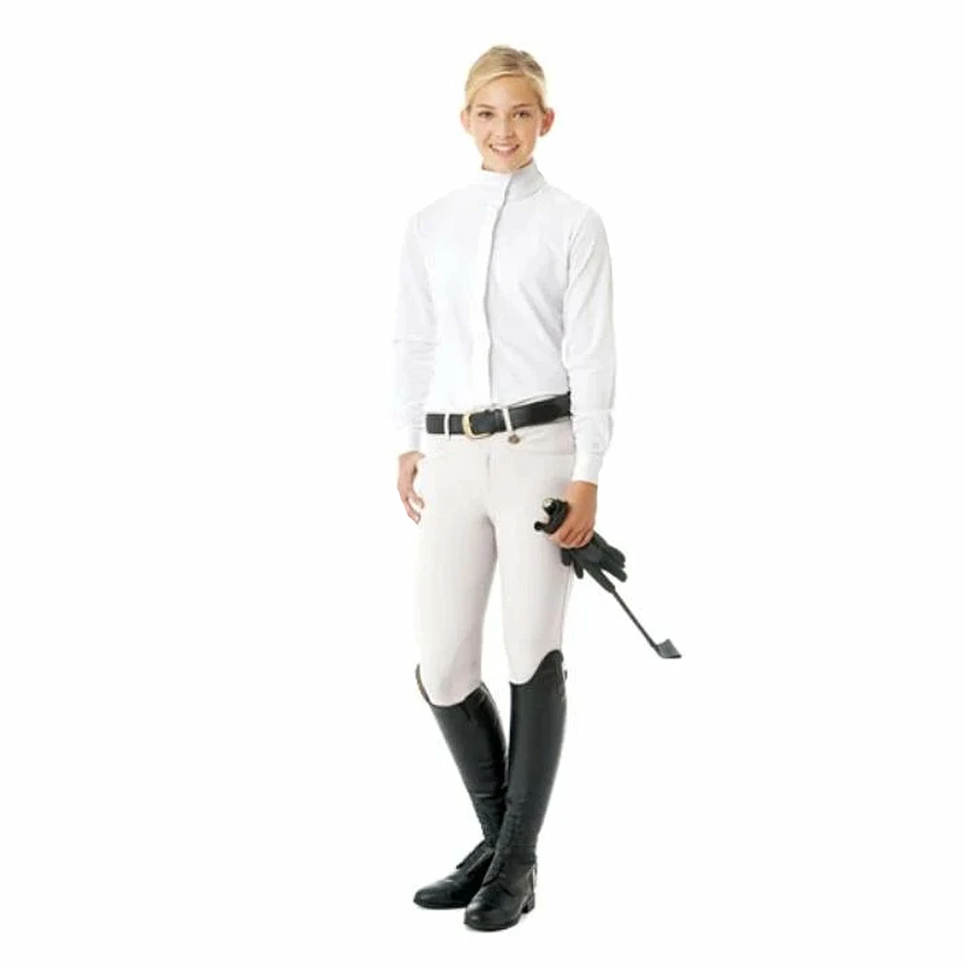 Cheap 🔥 English Riding Supply Ovation Child's Celebrity EuroWeave DX Euro Seat Front Zip Knee Patch Breeches 😉 4 English Riding Supply Ovation Child's Celebrity EuroWeave DX Euro Seat Front Zip Knee Patch Breeches