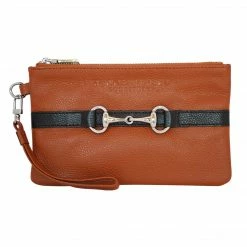 Tucker Tweed Equestrian Wellington Wristlet