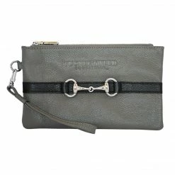 Tucker Tweed Equestrian Wellington Wristlet