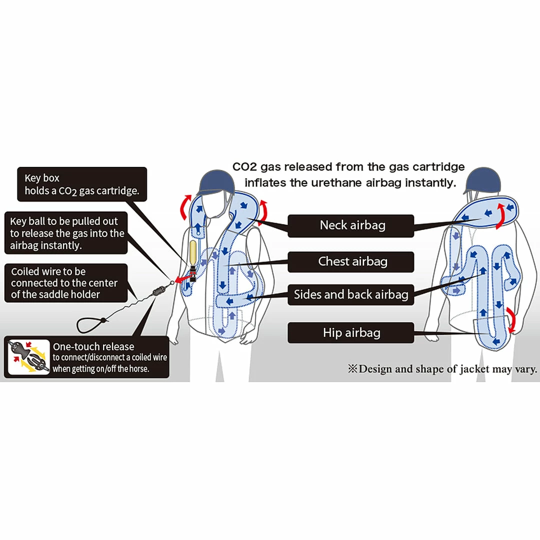 Discount 😀 Hit-Air Sports Hit Air SKV Airbag Vest - Child's 😀 6 Hit-Air Sports Hit Air SKV Airbag Vest - Child's