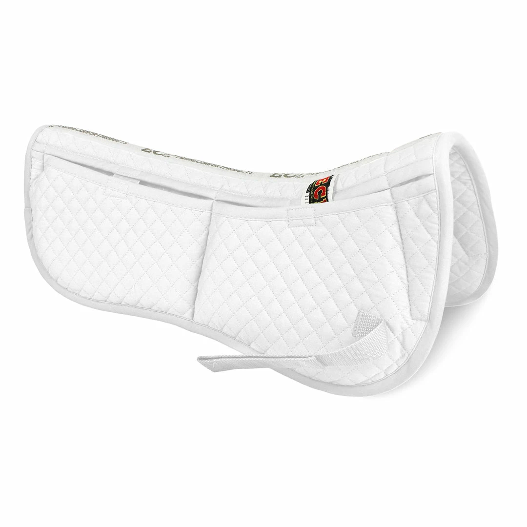 Outlet 🛒 Equine Comfort Products ECP Quilted Correction Half Pad Saddle Pads & Fittings 🤩 4 Equine Comfort Products ECP Quilted Correction Half Pad Saddle Pads & Fittings
