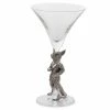 Discount 🔔 Arthur Court Equestrian 👗 Dressed Fox Cocktail Glass Equestrian Decor ✨ 1 Arthur Court Equestrian Dressed Fox Cocktail Glass Equestrian Decor